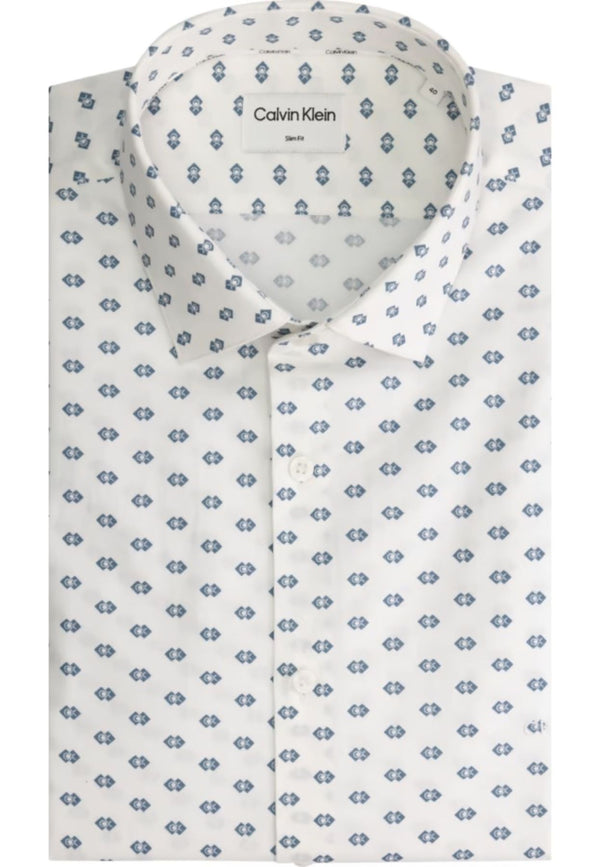 calvin klein Camicie CK LOGO PRINT SLIM SHIRT