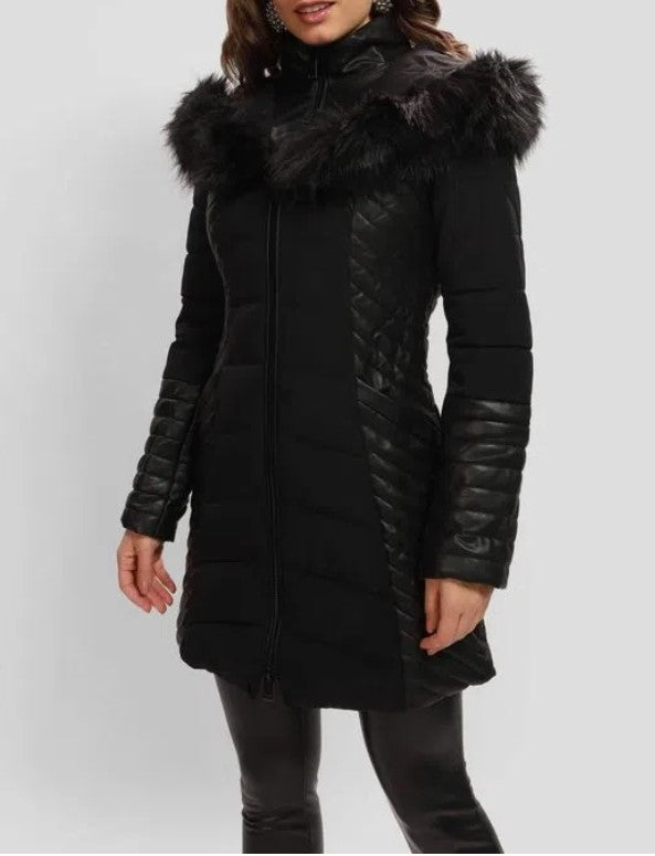 GUESS GIACCA GUESS BLACK OXANA JACKET